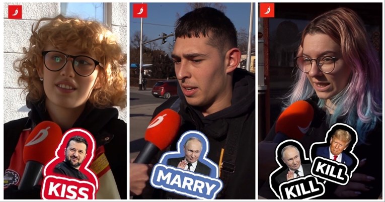 Kiss, marry, kill - Putin, Trump i Zelenski. Evo što su odabrali Hrvati