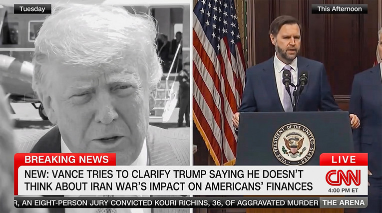 Trump: Ne razmišljam o financijskoj situaciji Amerikanaca. JD Vance: Nije to rekao