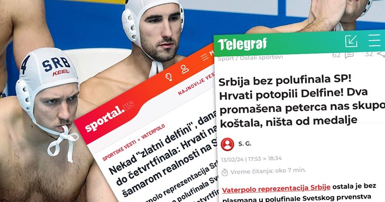 Srpski mediji: Brutaliti! Hrvati nas udavili šamarom realnosti na Svjetskom prvenstvu