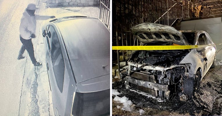 FOTO I VIDEO Glavnom oporbenjaku u RS-u sinoć zapaljen auto. Objavio je snimku čina