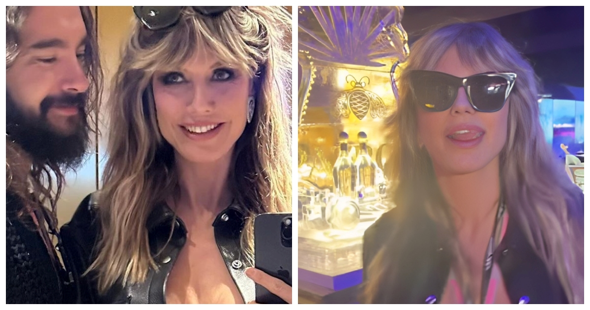Heidi Klum tulumarila na utrci Formule 1 i iznenadila fanove svojim izdanjem