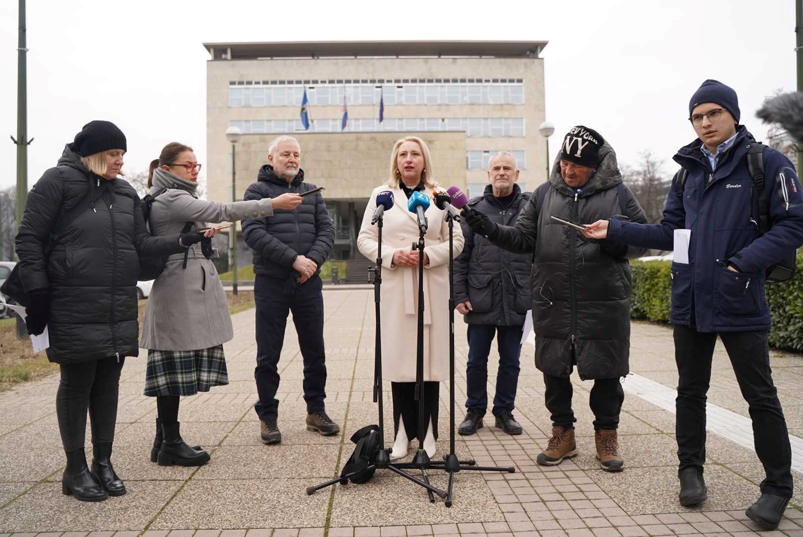 VIDEO Bandićevi ljudi držali presicu o problemima u Holdingu