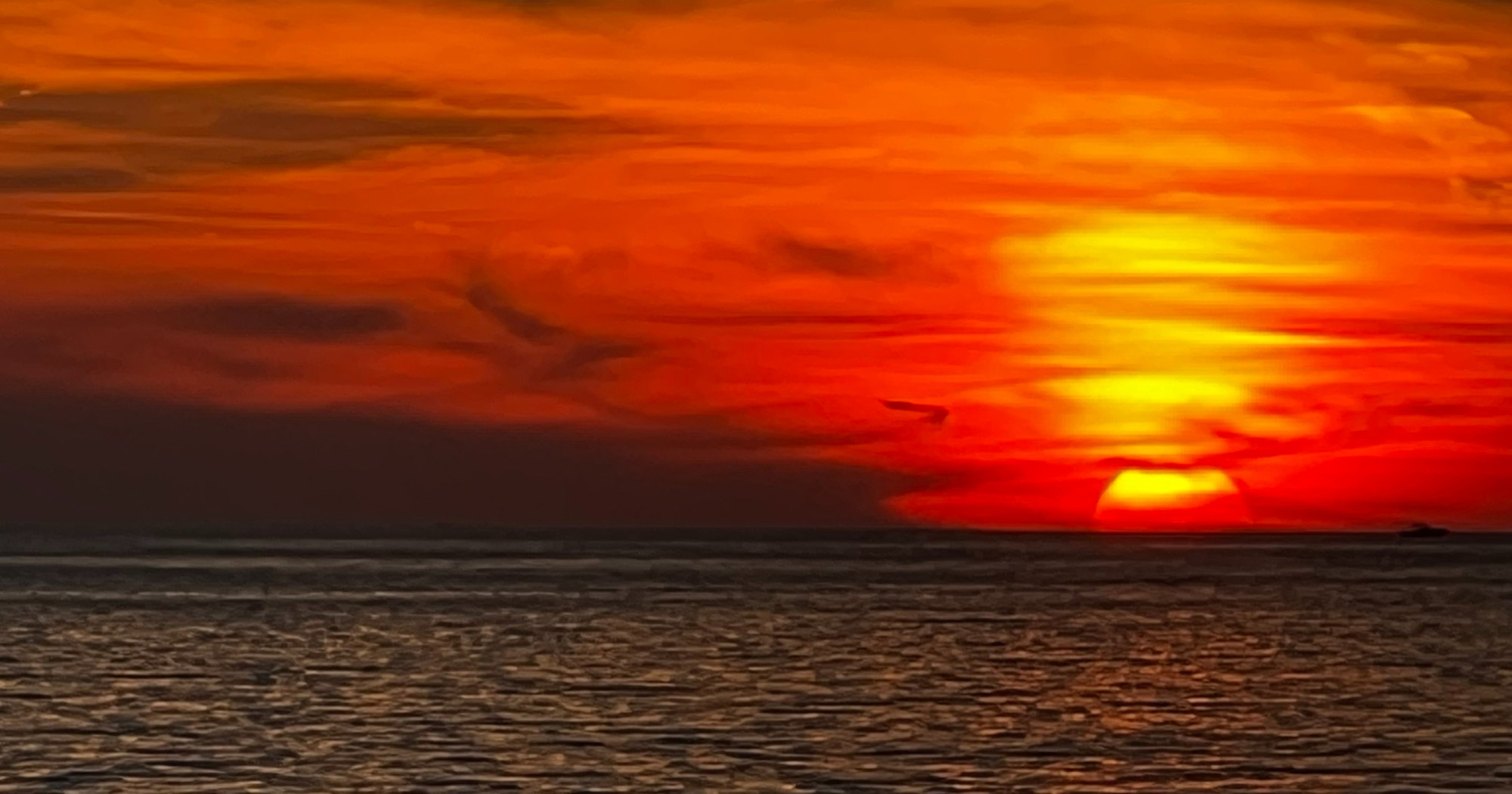 Čitatelj nam je poslao fotke zalaska sunca na Malom Lošinju. Prizori su wow 🤩
