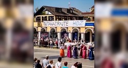 Zbog transparenta "Eutanazirajte HDZ" dobio policijsku prijavu