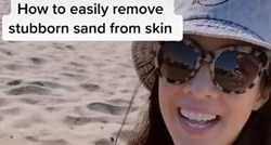 Ovaj genijalni trik pomaže u otklanjanju pijeska sa stopala kada ste na plaži