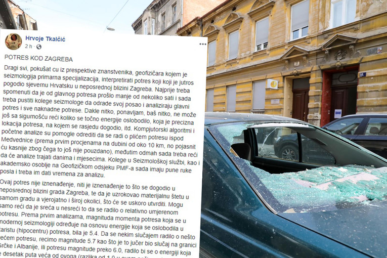 Naš seizmolog iz Australije: Potres u Zagrebu mogao je biti puno gori