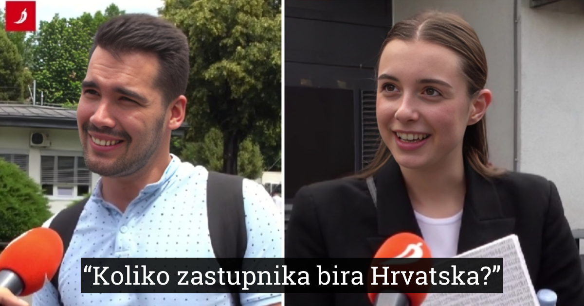 Provjerili smo koliko Hrvati znaju o izborima za EU parlament. Nisu se proslavili