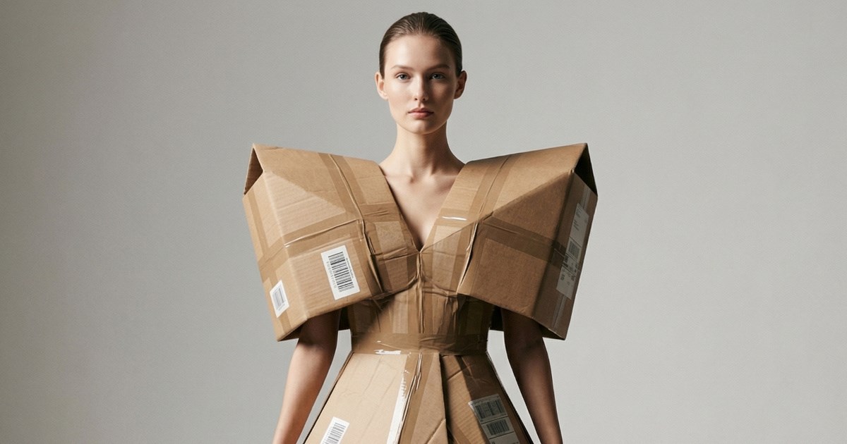 Internet je poludio za Balenciaginom haljinom od kartona, ali postoji kvaka
