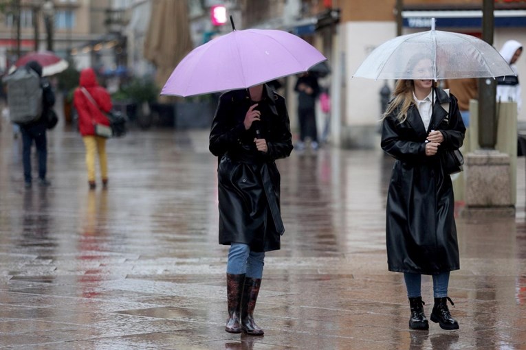 Stiže val kiše, temperature će osjetno pasti