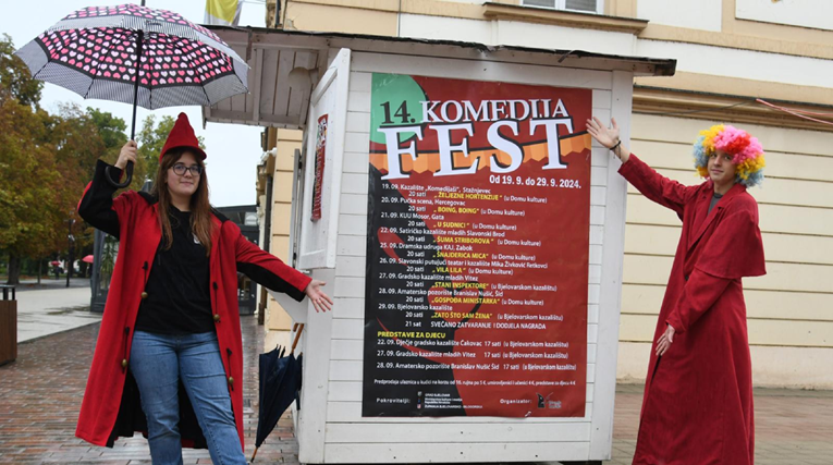 Na Komedija festu u Bjelovaru nastupaju amaterska kazališta iz Hrvatske, BiH i Srbije