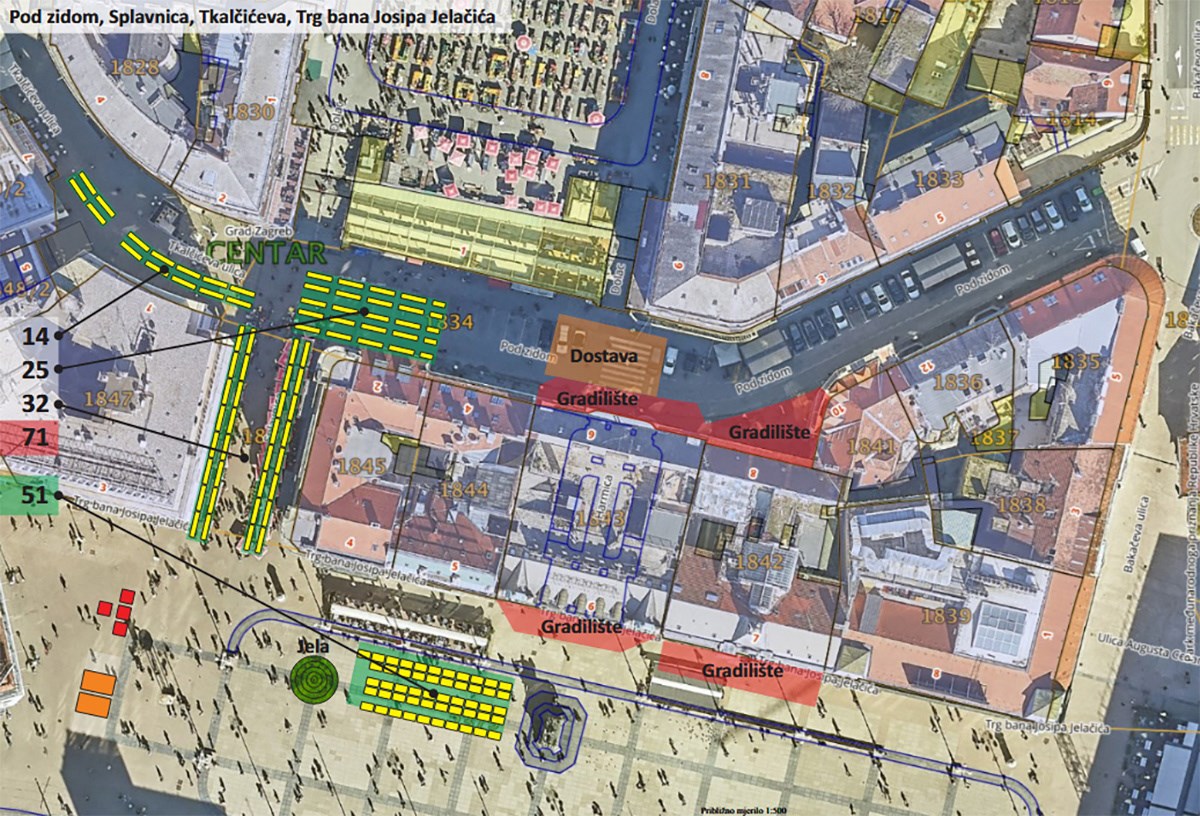 Ovo je novi raspored za Dolac