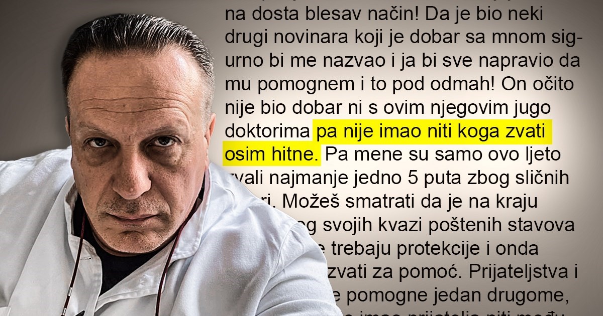 HDZ-ov splitski kirurg koji je dogovarao mito: Tko je Matijaniću kriv što nema vezu