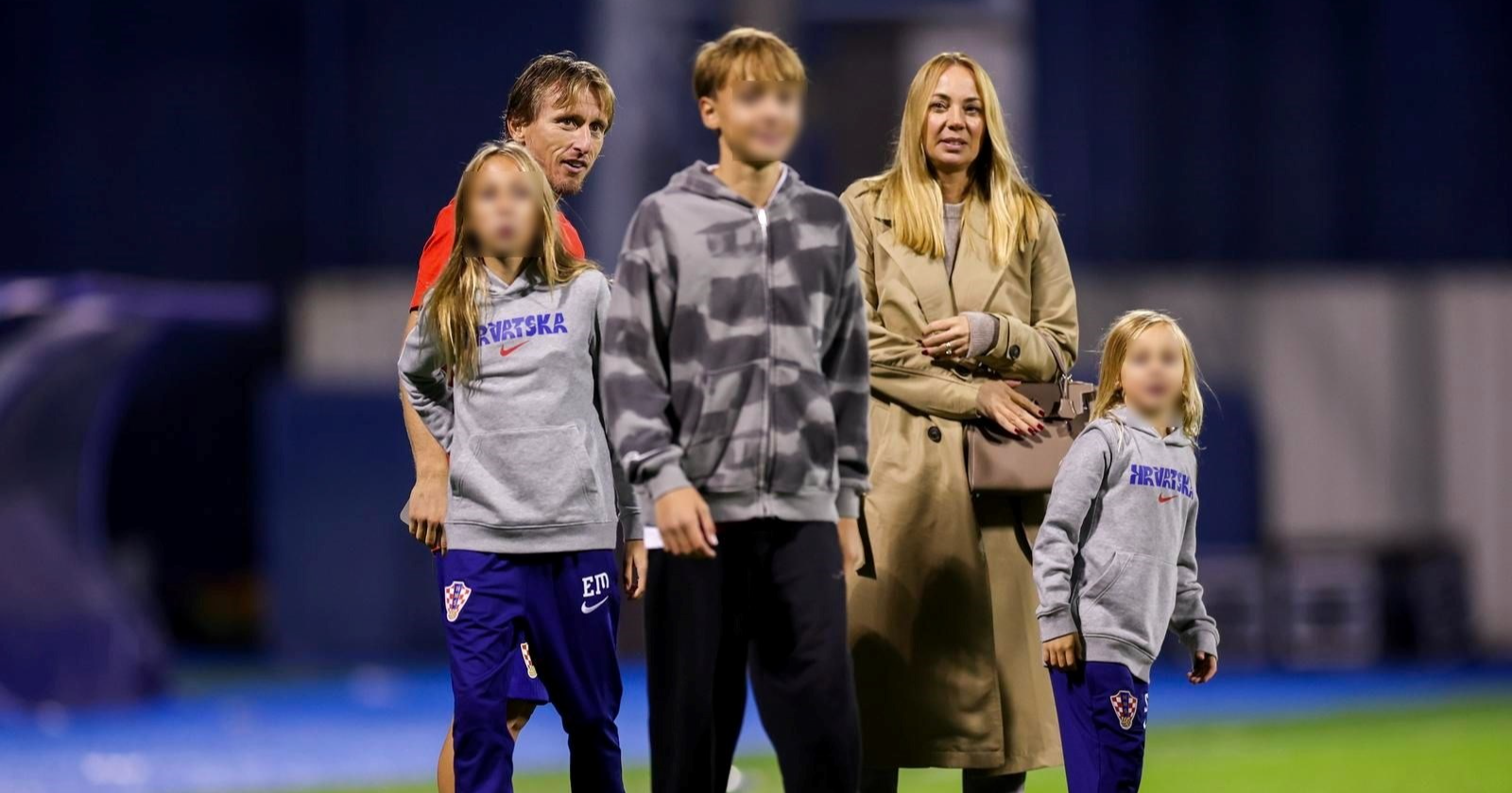 FOTO Luka Modrić uživao s obitelji na Maksimiru nakon pobjede Hrvatske
