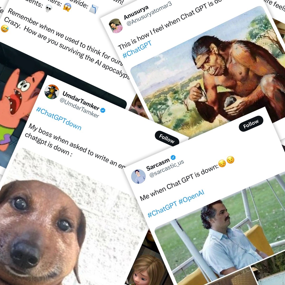 Kakvo je stanje u svijetu nakon pada ChatGPT-ja? Memovi preplavili društvene mreže