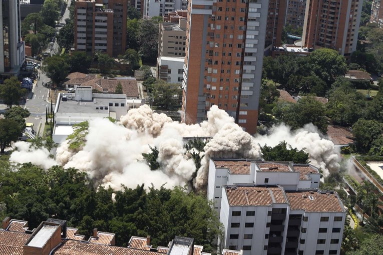 U eksploziji uništena zgrada u kojoj je živio Pablo Escobar