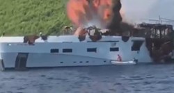 VIDEO Snimljen trenutak eksplozije jahte kod Dubrovnika