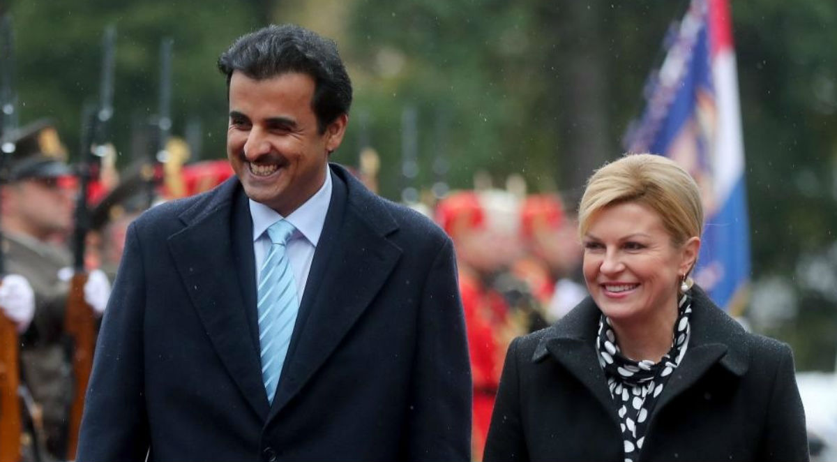Tko je emir kojega je ugostila Kolinda? Ima tri žene i raspolaže milijardama