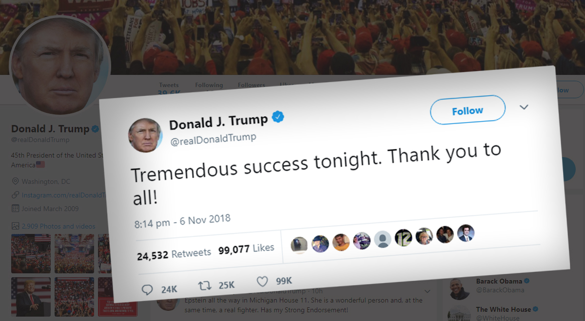 Prva reakcija Trumpa na izbore