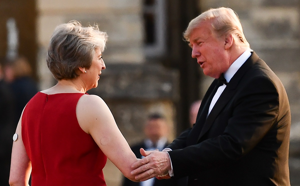 Britanska premijerka citirala Churchilla i pozvala Trumpa na sporazum o slobodnoj trgovini