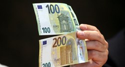 U promet puštene nove novčanice od 100 i 200 eura