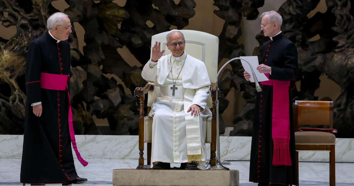 VIDEO Jedna rečenica pape Lava XIV. nasmijala novinare u publici