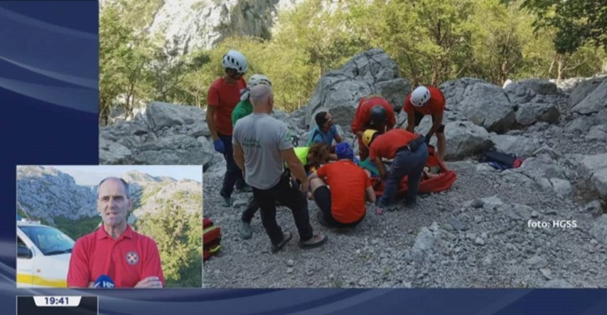 HGSS spasio češke planinare u Paklenici: "Jedan je ozbiljno krvario"