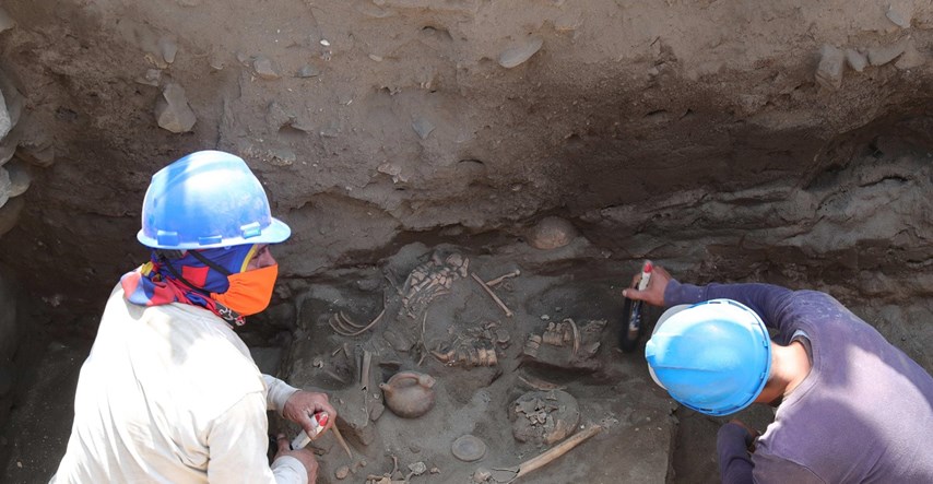 VIDEO Arheolozi u Peruu otkrili ostatke stotina žrtvovane djece