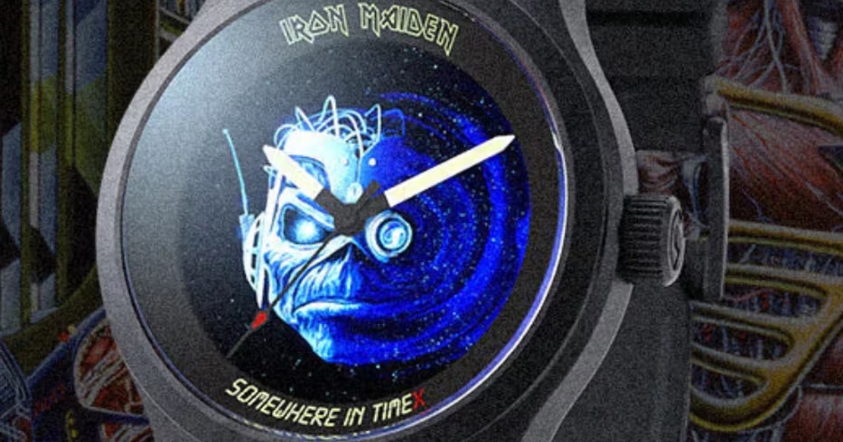 Timexov sat za Iron Maiden izgleda kao komad memorabilije za svaki dan