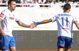Perišić prvi put kapetan, Poljud izviždao dvojicu igrača Hajduka