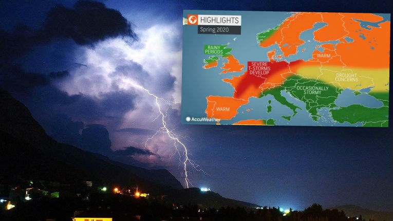 Ekstremi, oluje i vrućine: AccuWeather objavio veliku prognozu za proljeće