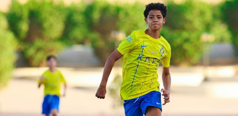 Sin Cristiana Ronalda debitirao za U-15 momčad Al-Nassra