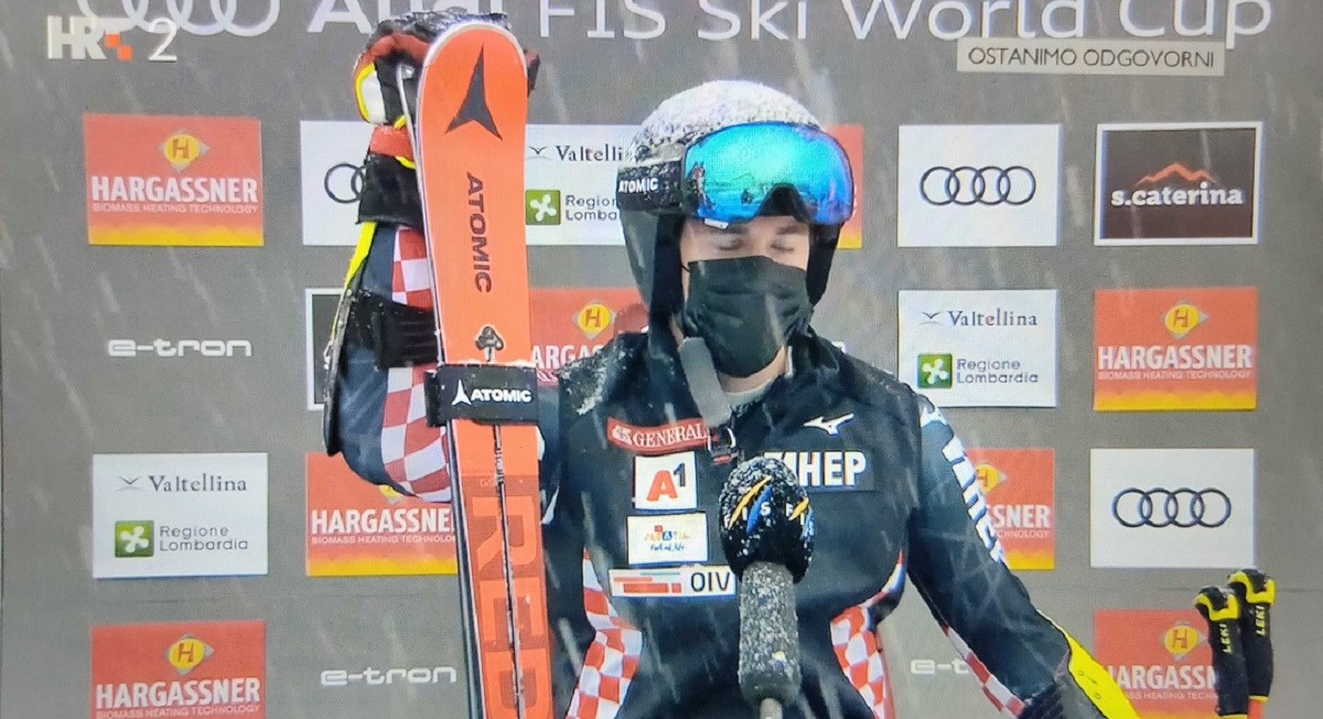 Zubčić nakon pobjede u veleslalomu: Uvjeti su bili teški, ali za mene je to normalno