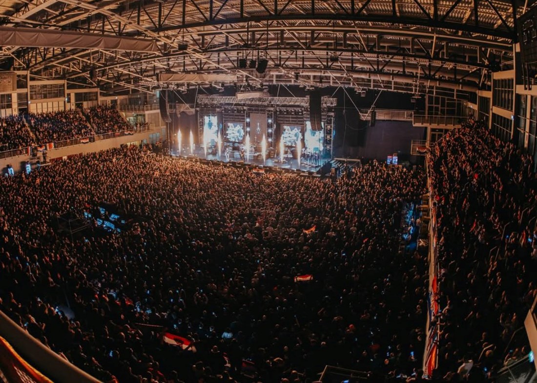 Osvanule fotke s Thompsonovog koncerta. Transparent: "Pulska Arena te čeka"