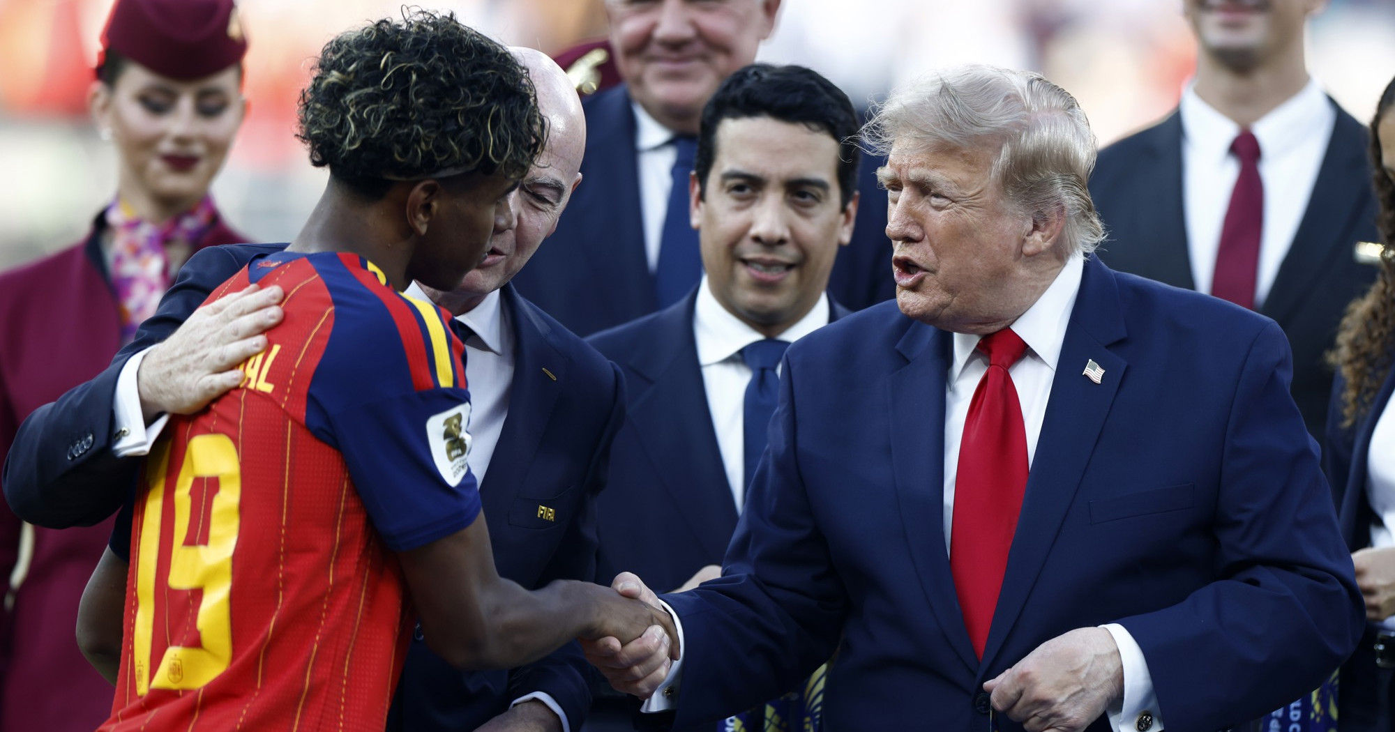 Čitačica s usana otkrila što je Trump rekao svakom igraču Španjolske
