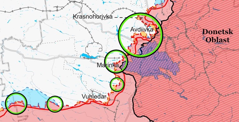 FOTO Objavljene najnovije ratne karte, ovo je stanje u Ukrajini