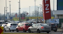 VIDEO I FOTO Ogromna gužva u zagrebačkom šoping-centru koji danas radi