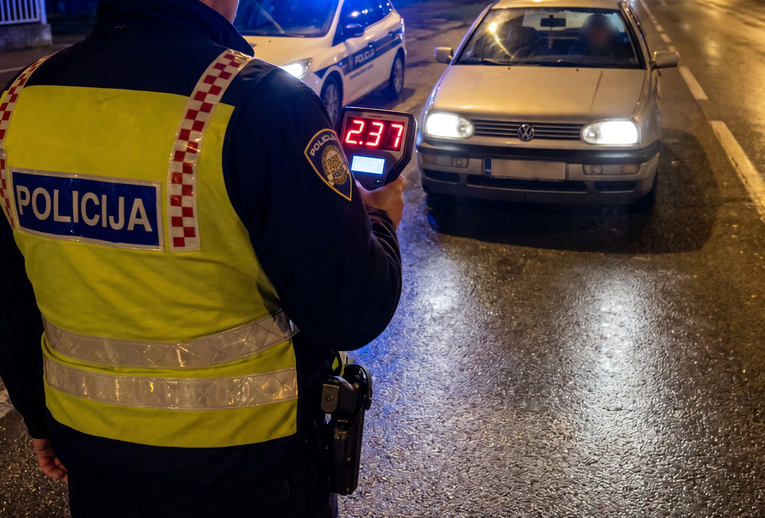Policija tražila zatvor, sudac pustio vozača koji je napuhao 2.37 promila