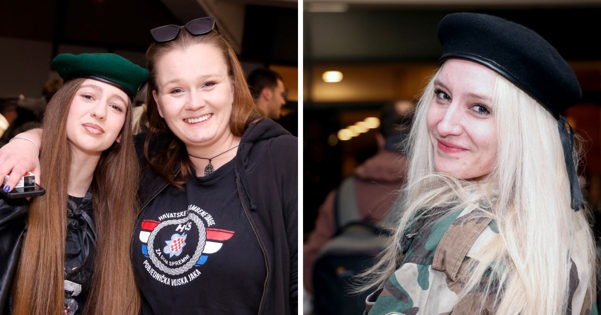 Moda na Thompsonovom koncertu: Prevladavaju majice sa ZDS, beretke, zastave