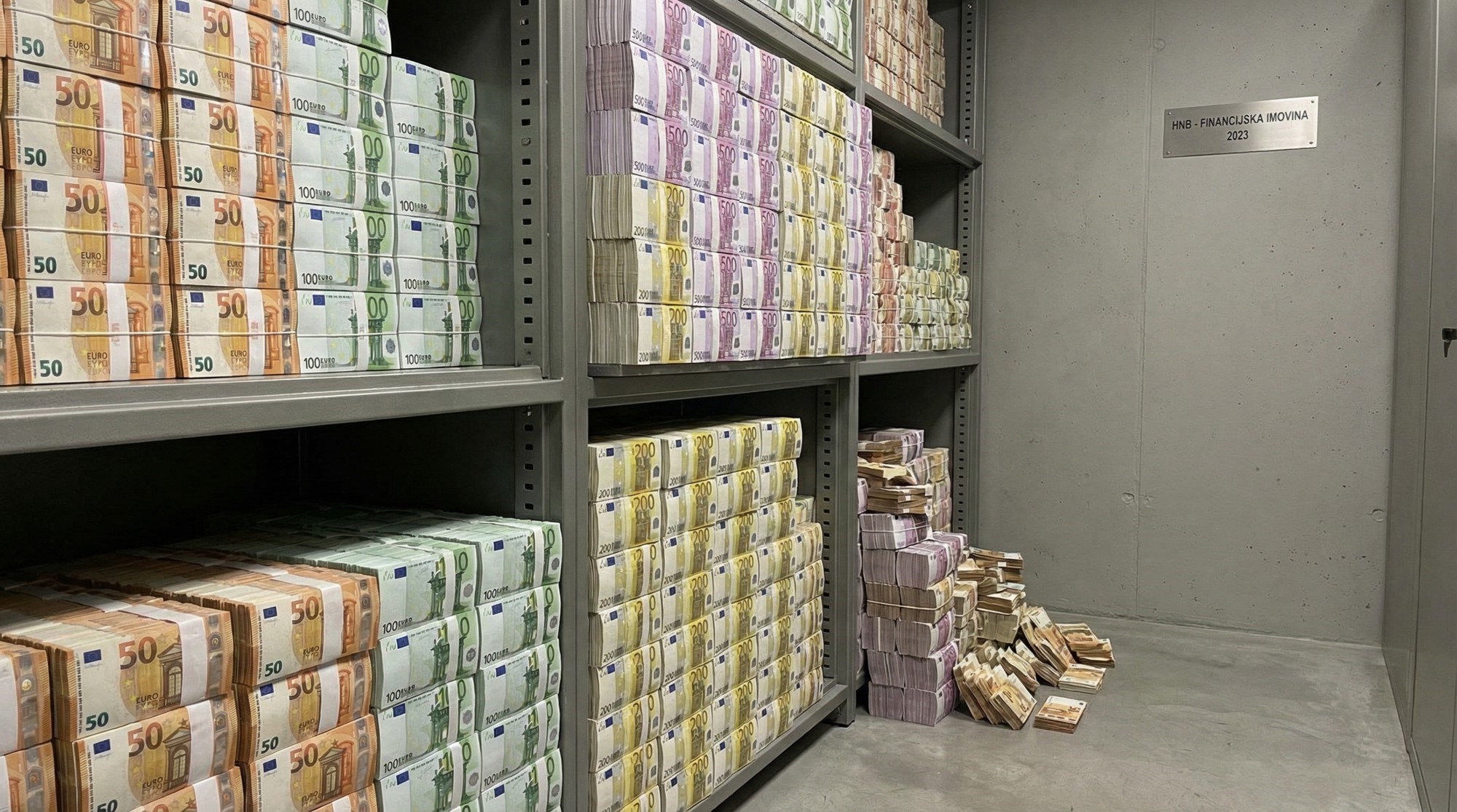 HNB: Financijska imovina hrvatskog gospodarstva iznosi 507 milijardi eura