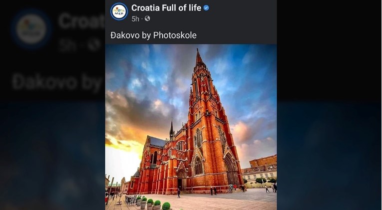 HTZ objavio fotku Osijeka pa napisali da je to Đakovo. Ispravio ih Britanac