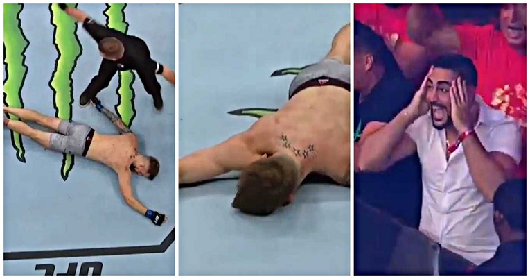 UFC nokaut godine. Morali su oživljavati borca nakon strašnog udarca