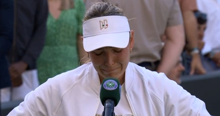 VIDEO Donna Vekić plakala nakon preokreta na Wimbledonu: Ne znam o čemu razmišljam