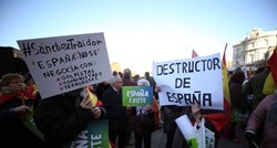 U Španjolskoj prosvjed protiv nove lijeve vlade
