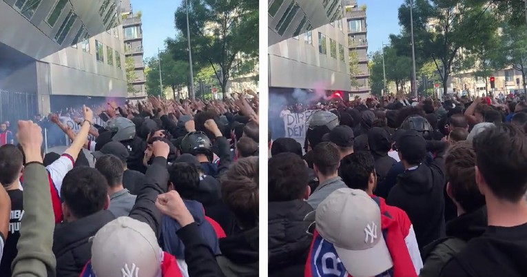 VIDEO Navijači PSG-a se okupili i skandiraju: "Messi, ku*vin sine"