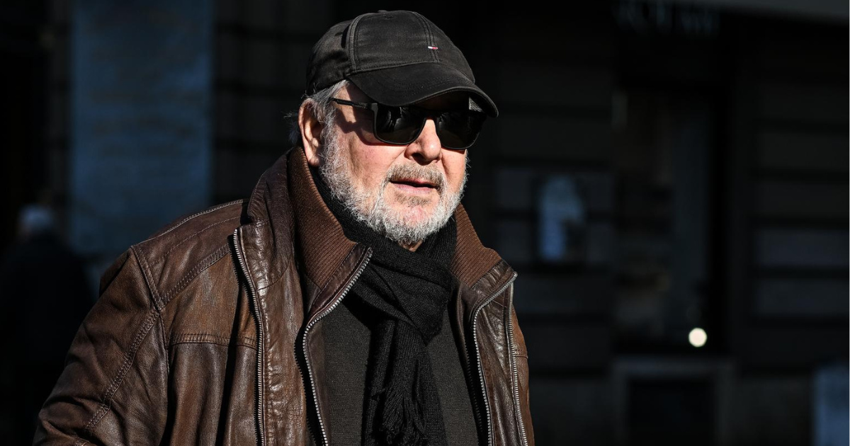 Glumac Ivica Zadro (69) nakon dugo vremena u javnosti, snimljen u šetnji Zagrebom