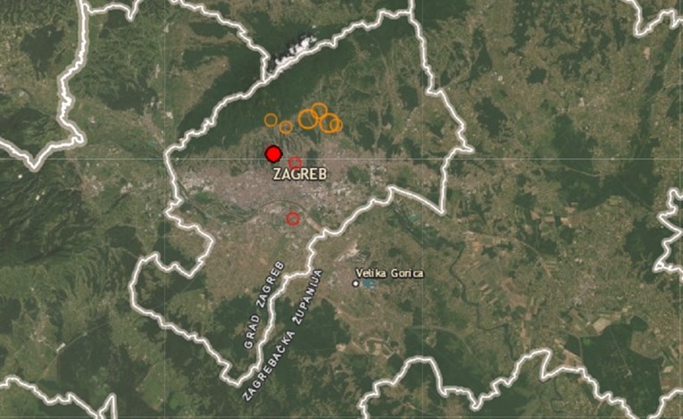 Novi potres u Zagrebu, od jučer ujutro ih je zabilježeno 57