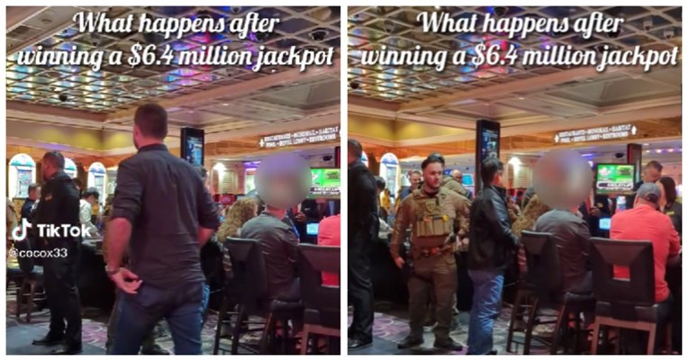 Tiktokerica pokazala što se događa u casinu u Las Vegasu kad netko osvoji jackpot