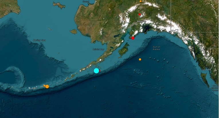 Potres od 7,3 kod Aljaske
