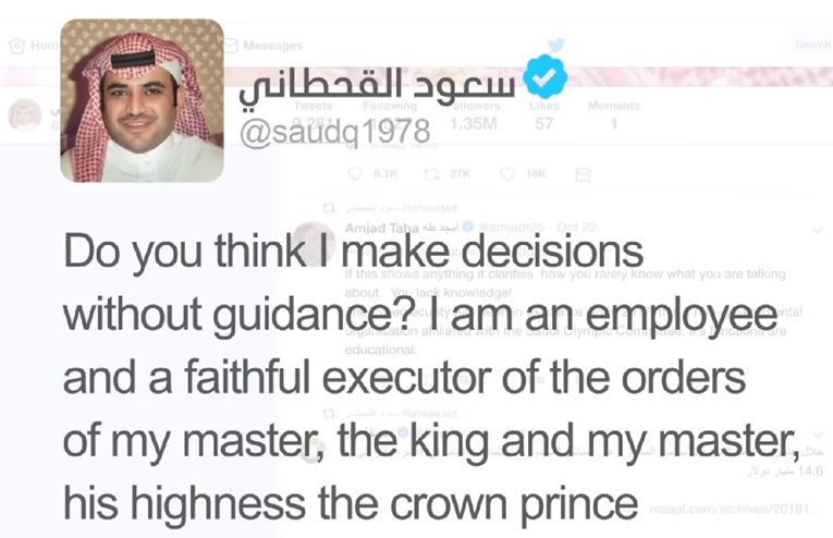 Twitter suspendirao profil saudijskog moćnika upletenog u ubojstvo Khashoggija