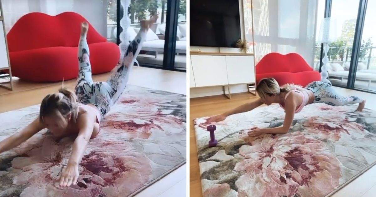 Diletta objavila video tjelovježbe iz svoga stana. Pogledajte što sve može